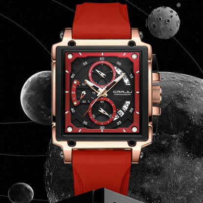 Simple Business Tape Mens Calendar Watch - ARCHSHOPE