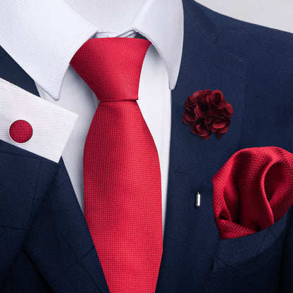 Men's Tie Suit Pocket Square Combo 8 - ARCHSHOPE