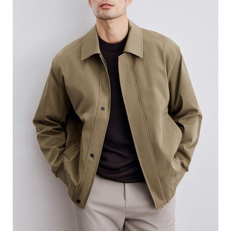 Spring And Autumn Men's Administrative Lapel Jacket - ARCHSHOPE