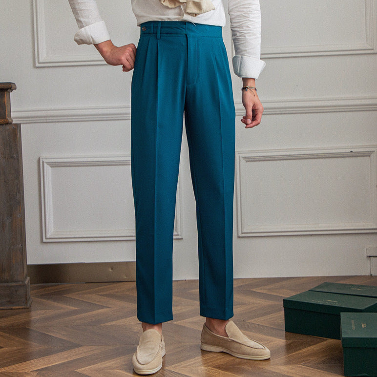 Retro Designer Nische Trendy Anzughose