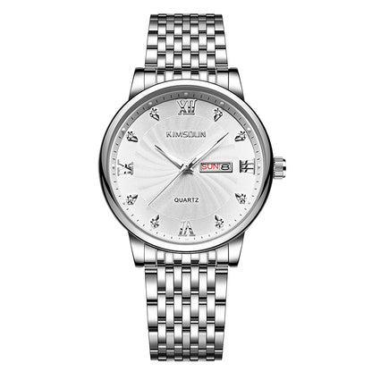 Calendar Waterproof Quartz Watch For Men - ARCHSHOPE