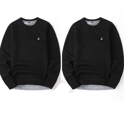 Pull Homme Automne Hiver Plus Velours Épaississant Base