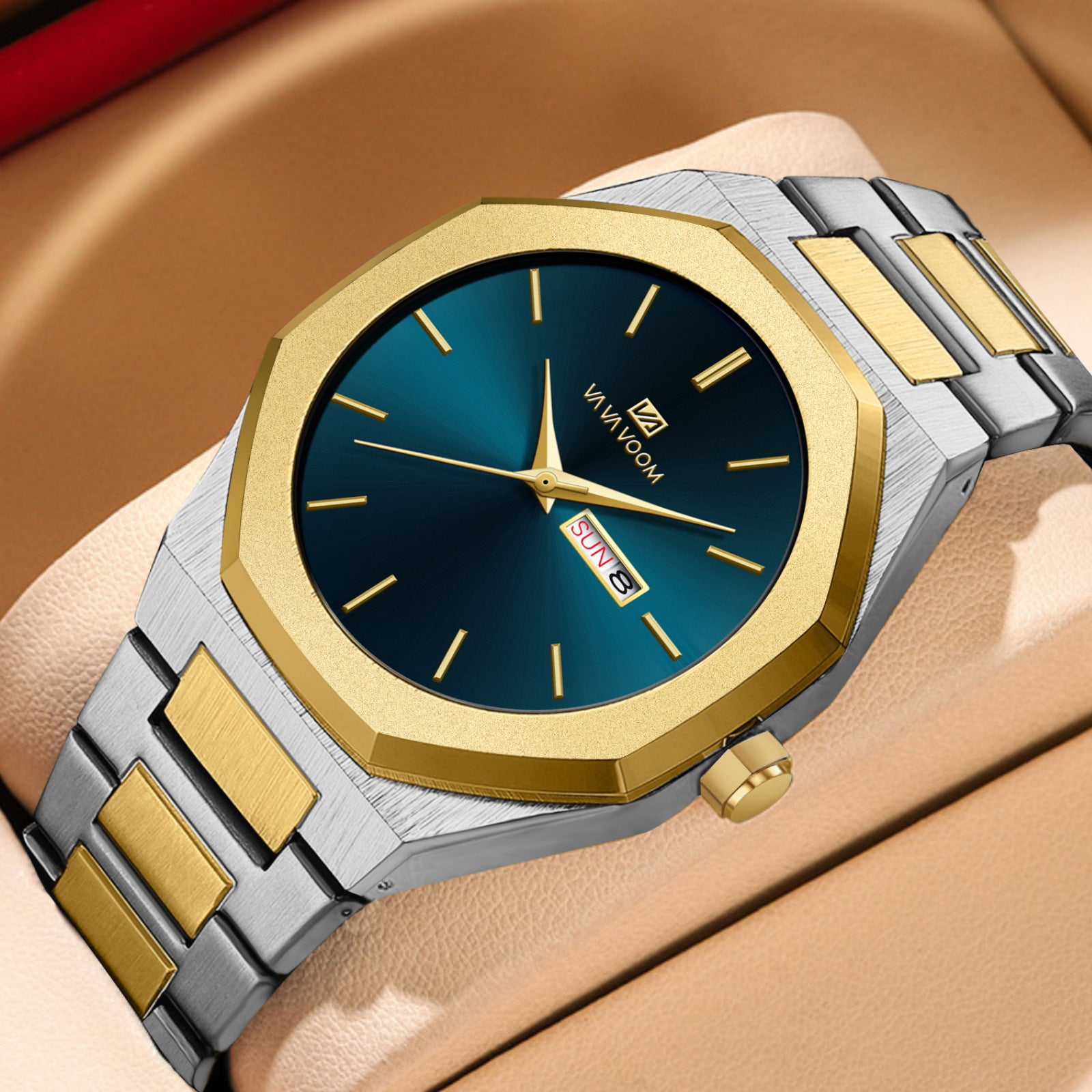 Business-Casual Steel-Chain Mens Watch - ARCHSHOPE