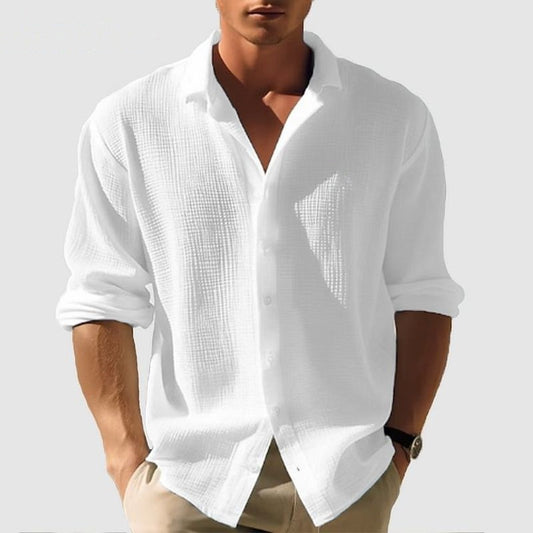 Men's Long Sleeve Single Breasted Fashion Tops - ARCHSHOPE