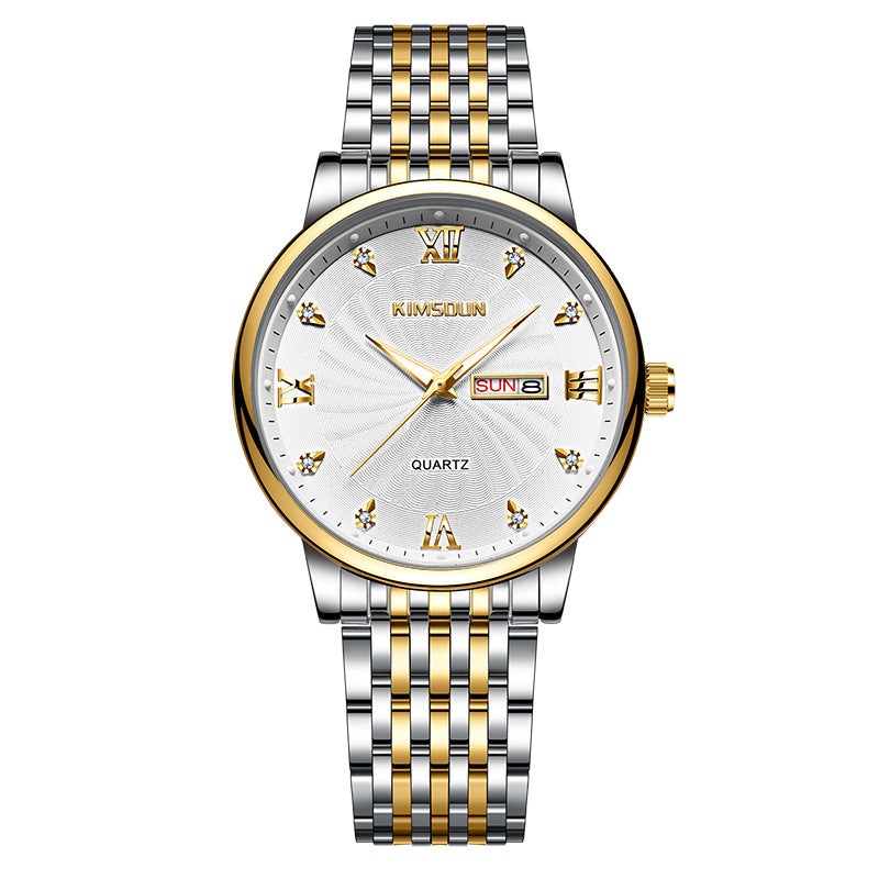 Calendar Waterproof Quartz Watch For Men - ARCHSHOPE