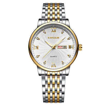 Calendar Waterproof Quartz Watch For Men - ARCHSHOPE