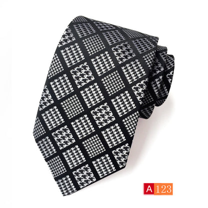 Men's Casual Formal Wear Polyester Jacquard Tie - ARCHSHOPE