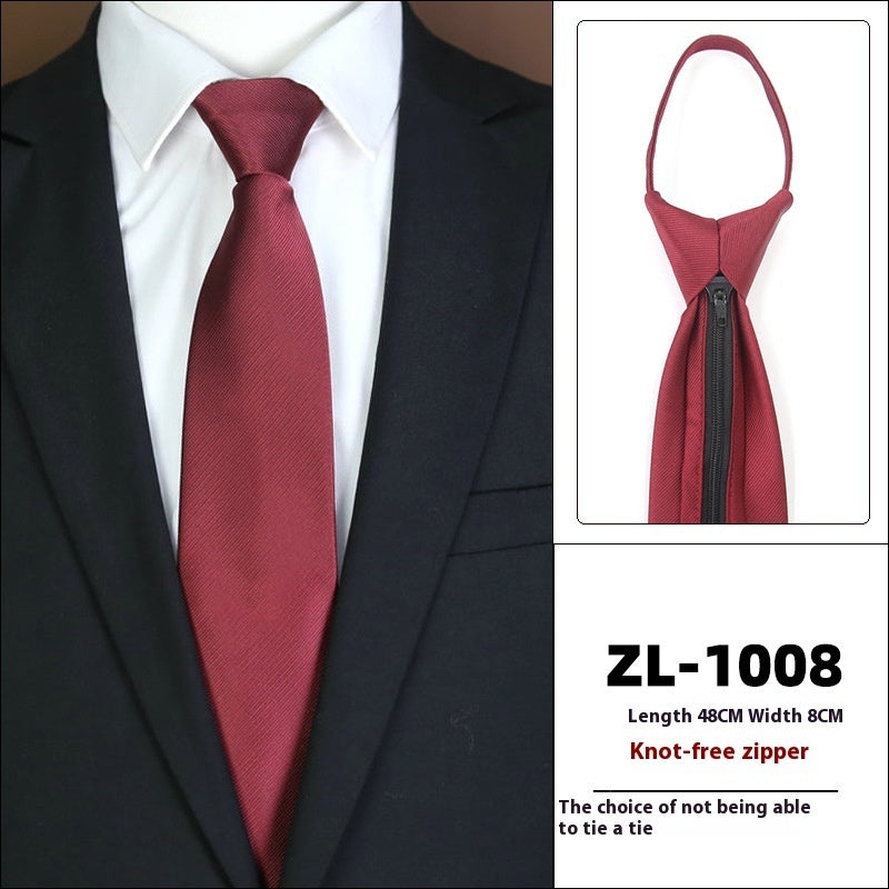 Men's Formal Wear Business Zipper Tie-free - ARCHSHOPE