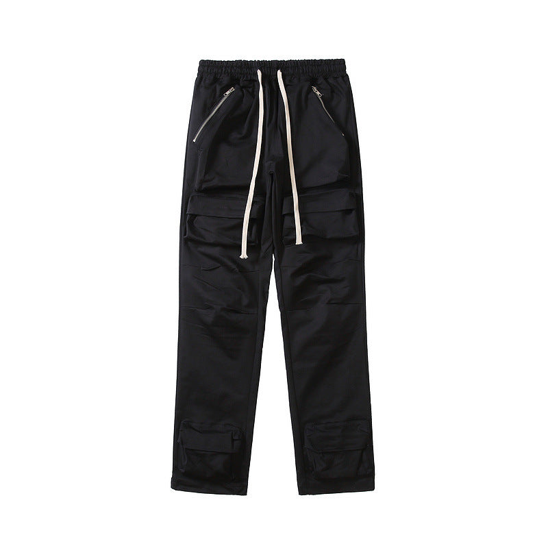 Herren Cargohose mit Kordelzug und Knöcheltaschen