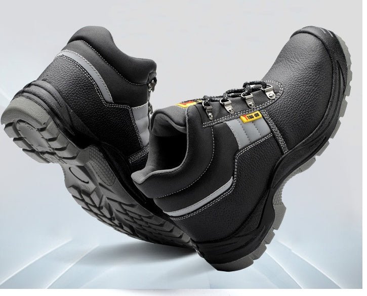 Chaussures de sécurité robustes avec embout en acier pour homme