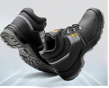 Chaussures de sécurité robustes avec embout en acier pour homme