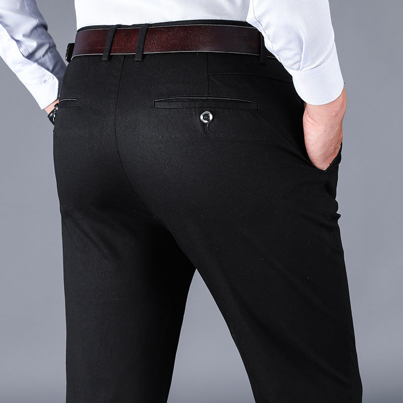 Pantalon de costume d'affaires pour hommes d'âge moyen