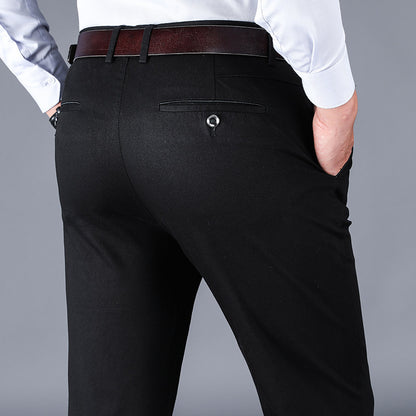 Pantalon de costume d'affaires pour hommes d'âge moyen
