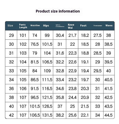 Men's Loose Straight Ice Silk Leisure Jeans