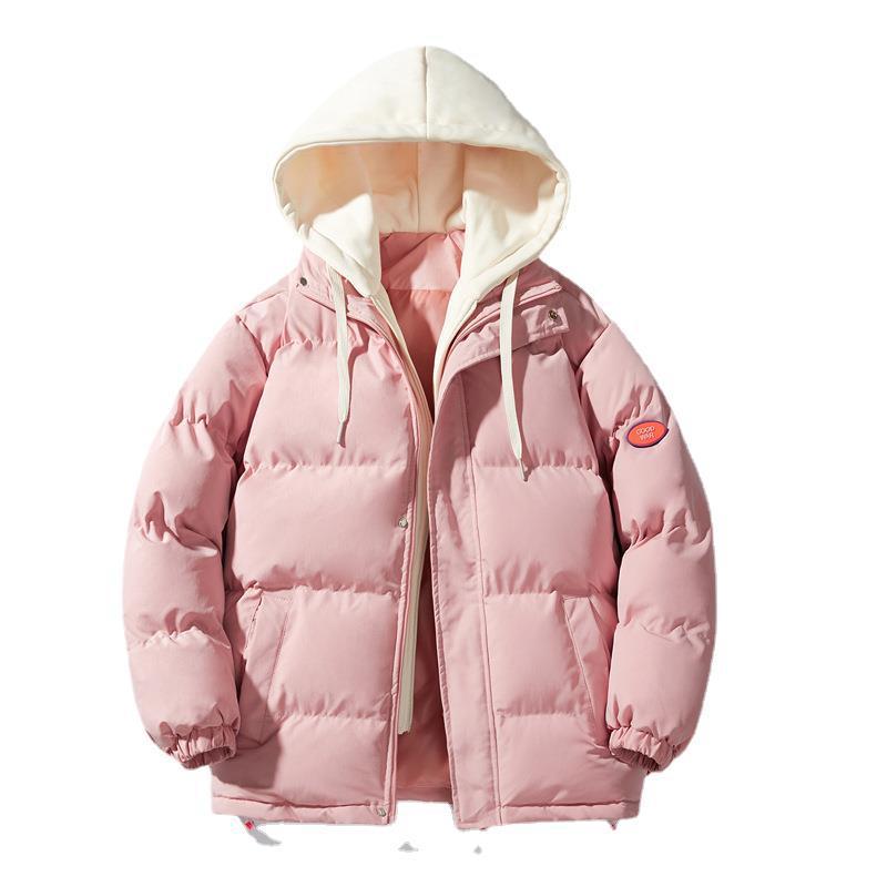 Men's Cotton-padded Hooded Thickened Sports Jacket