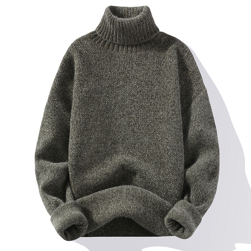 Pullover Weicher Pullover Herren Slim-Fit Verdicktes Pullover-Unterhemd