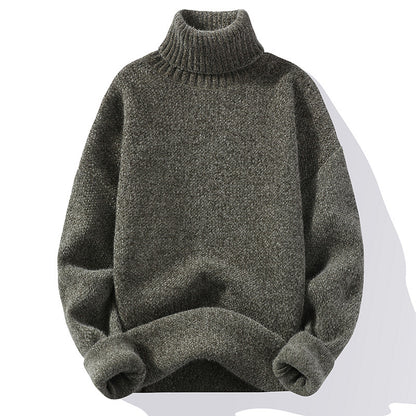 Pullover Weicher Pullover Herren Slim-Fit Verdicktes Pullover-Unterhemd