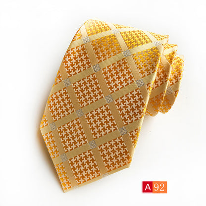 Men's Casual Formal Wear Polyester Jacquard Tie - ARCHSHOPE