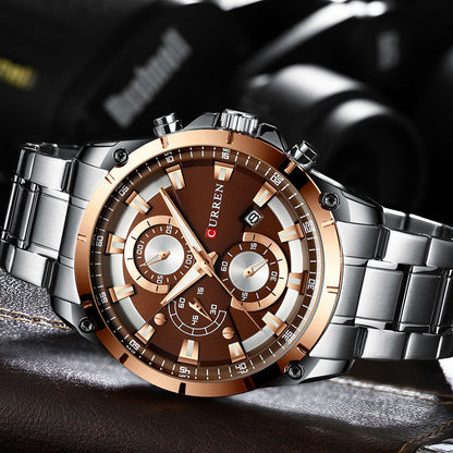 Fashionable Mens Waterproof Business Watch - ARCHSHOPE