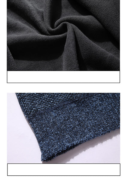 Lässiger Herren-Kapuzenpullover aus Fleece mit warmem Fleece