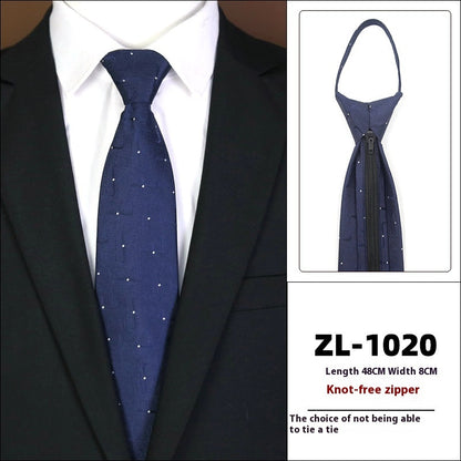 Men's Formal Wear Business Zipper Tie-free - ARCHSHOPE
