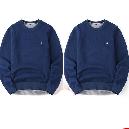 Pull Homme Automne Hiver Plus Velours Épaississant Base