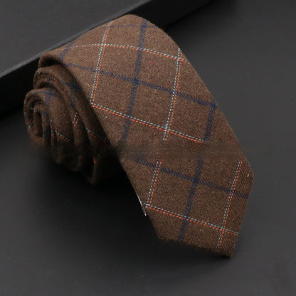 Artificial Woolen Necktie Korean Casual Accessories - ARCHSHOPE
