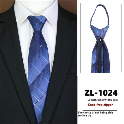 Men's Formal Wear Business Zipper Tie-free - ARCHSHOPE