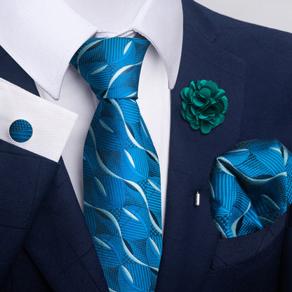 Men's Tie Suit Pocket Square Combo 8 - ARCHSHOPE