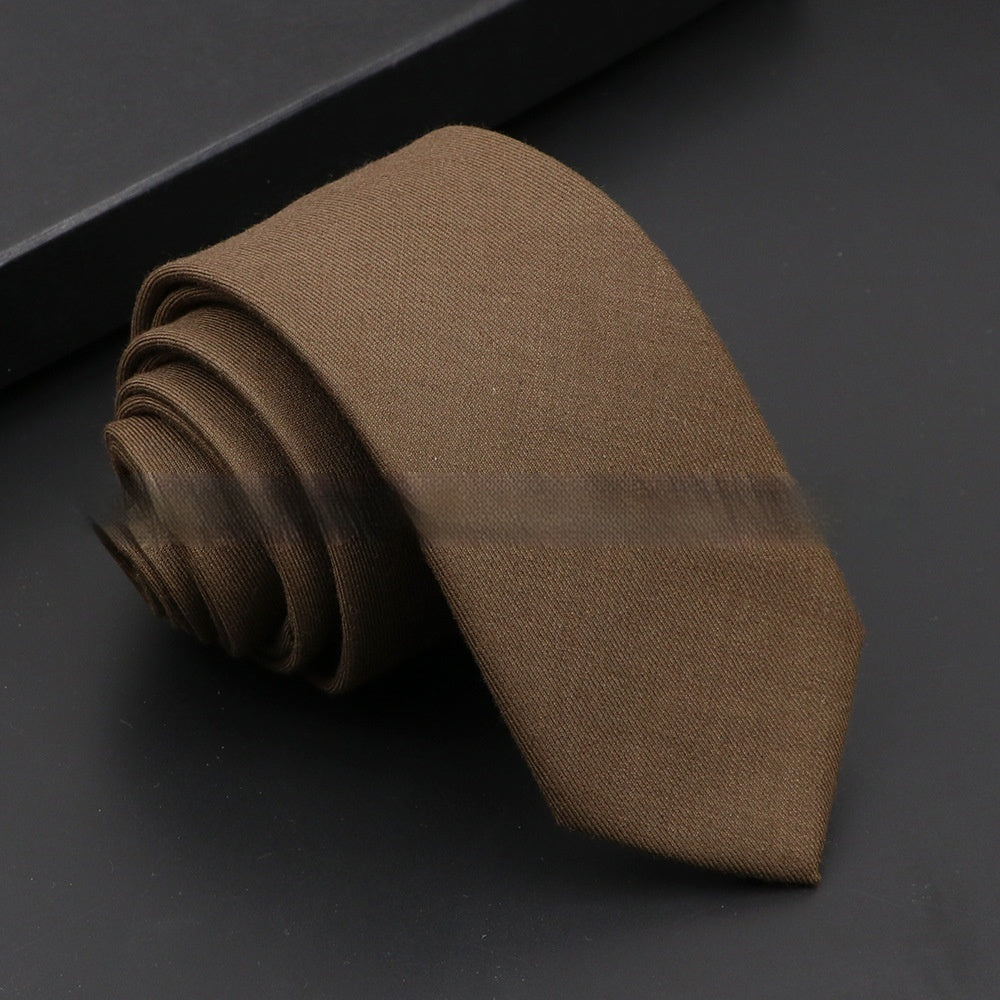 Artificial Woolen Necktie Korean Casual Accessories - ARCHSHOPE