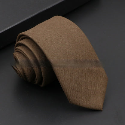 Artificial Woolen Necktie Korean Casual Accessories - ARCHSHOPE