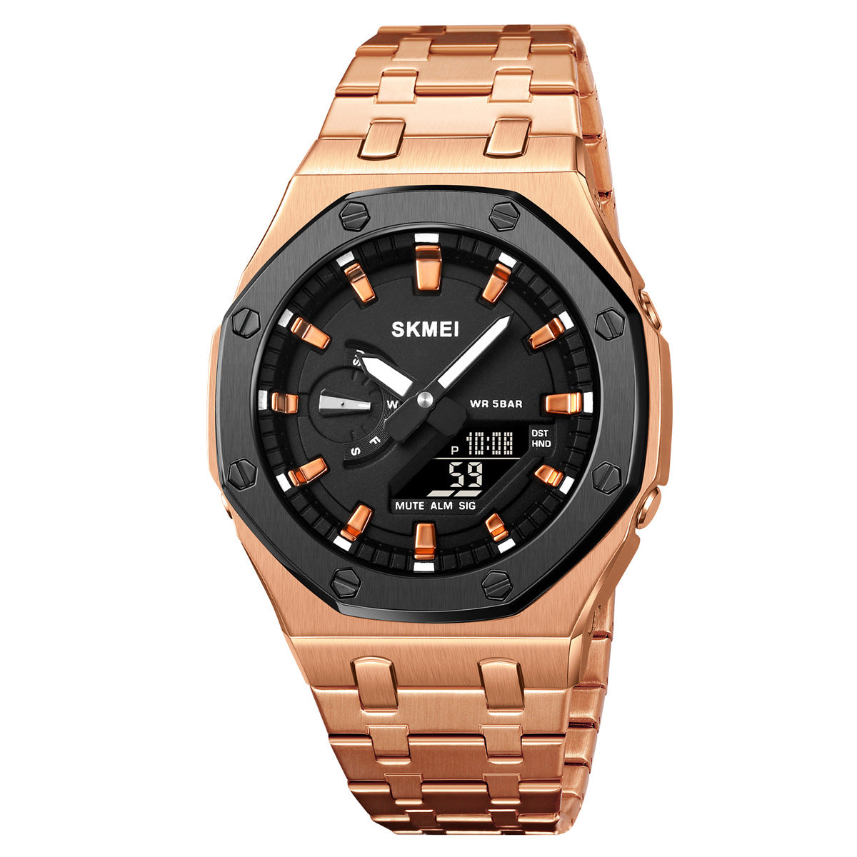 Men's Creative Multifunction Dual-Display Business Electronic Watch - ARCHSHOPE