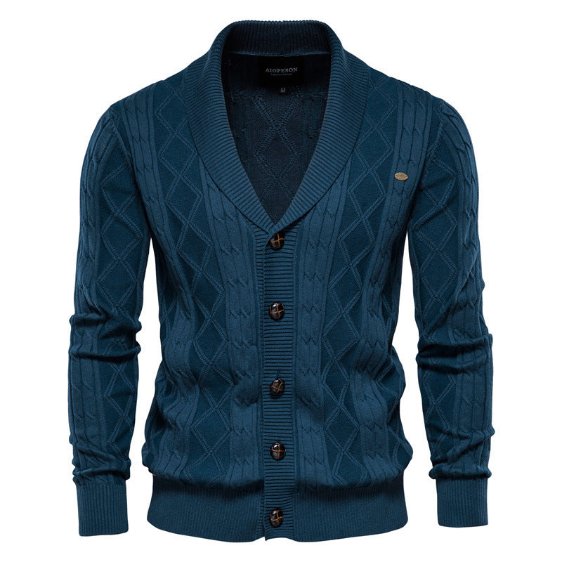Pull cardigan homme tendance pull rembourré