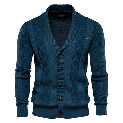 Pull cardigan homme tendance pull rembourré