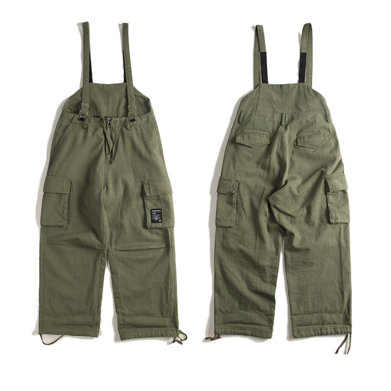 Vintage locker sitzende Overalls