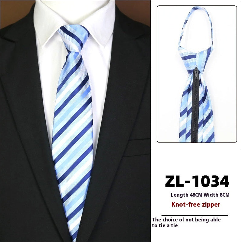 Men's Formal Wear Business Zipper Tie-free - ARCHSHOPE