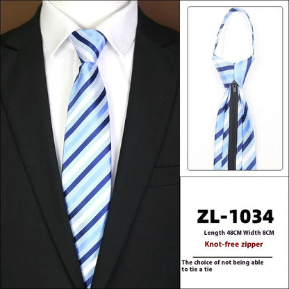 Men's Formal Wear Business Zipper Tie-free - ARCHSHOPE