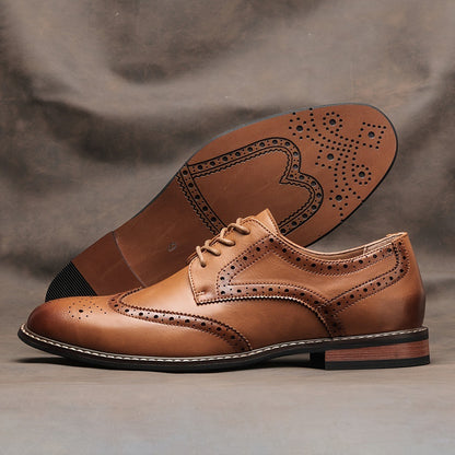 Chaussures d'affaires classiques Brogue pour hommes