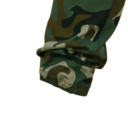 Multi-Pocket Camouflage Knöchelgebundene Herren Overalls Mode Sport Casual Hosen Frühling und Herbst