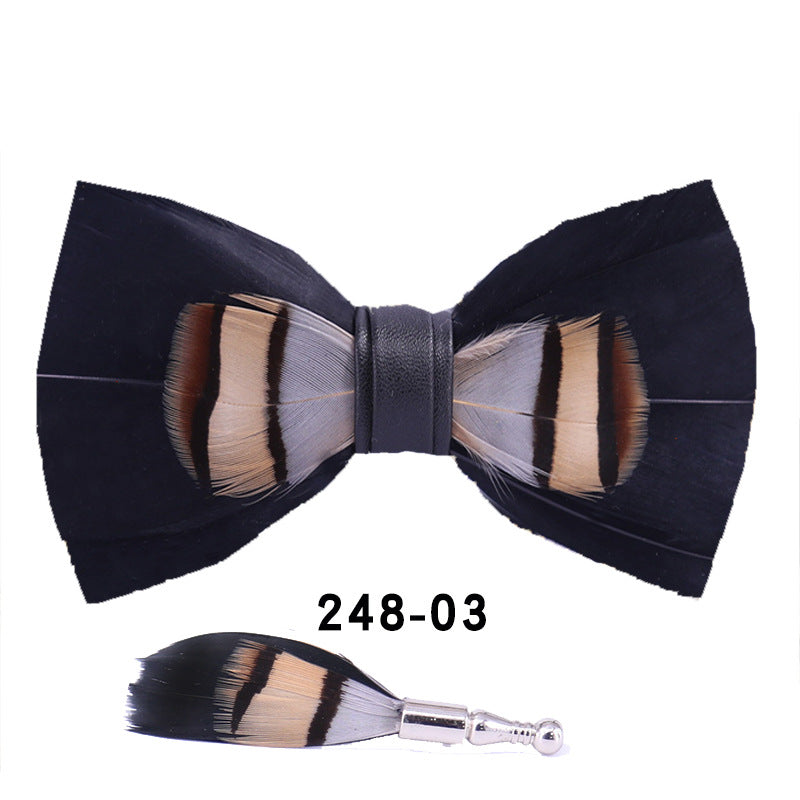 Feather Bow Tie Bow Tie - ARCHSHOPE