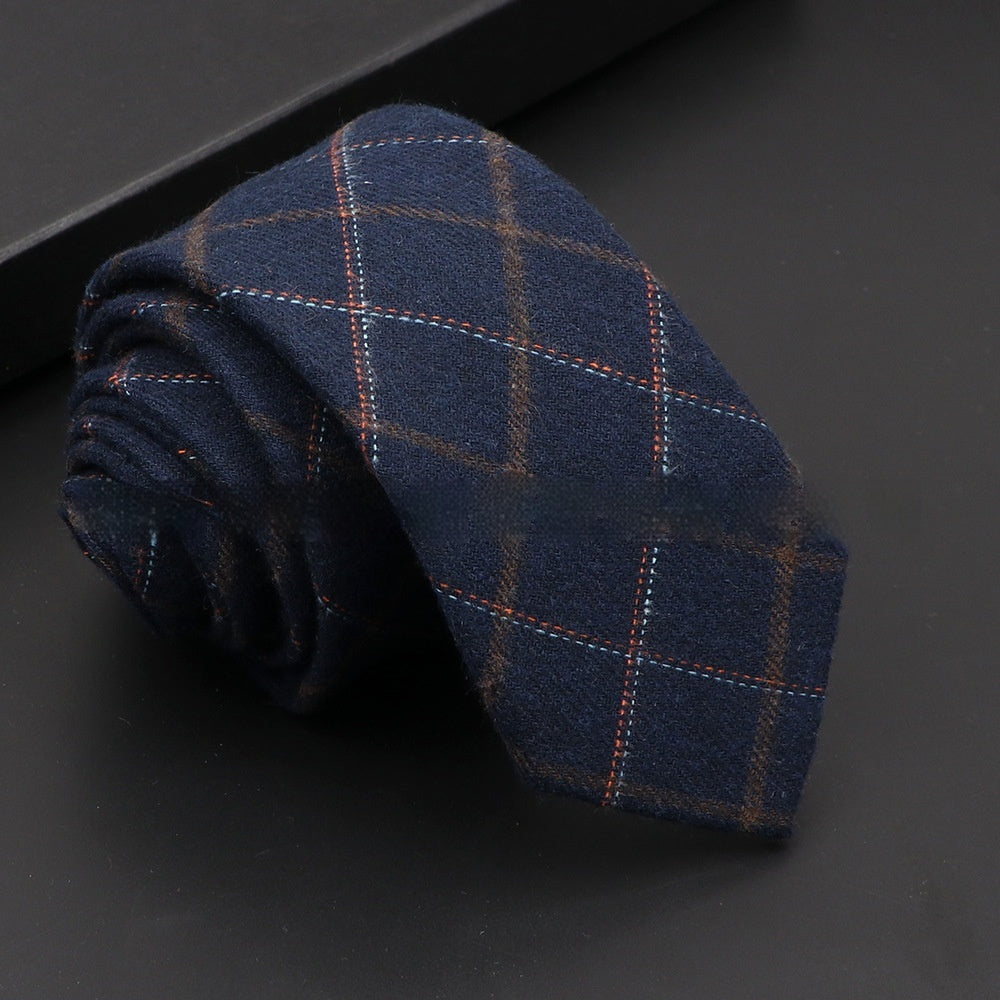 Artificial Woolen Necktie Korean Casual Accessories - ARCHSHOPE