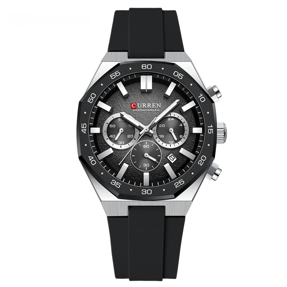 Calendar Waterproof Six-hand Mens Watch - ARCHSHOPE