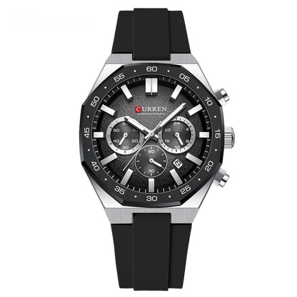 Calendar Waterproof Six-hand Mens Watch - ARCHSHOPE