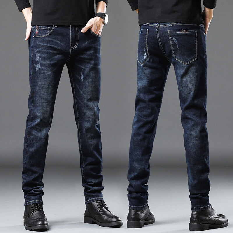 Herren Lose LeggingsElastische Casual Plüsch Männer