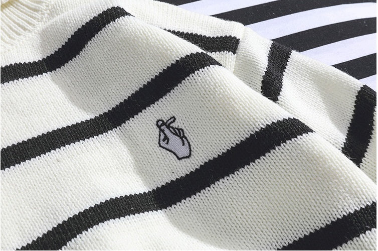 Herbst und Winter Rollkragenpullover für Männer und Jungen Trend All-Match-Linie Kleidung Lazy Wind