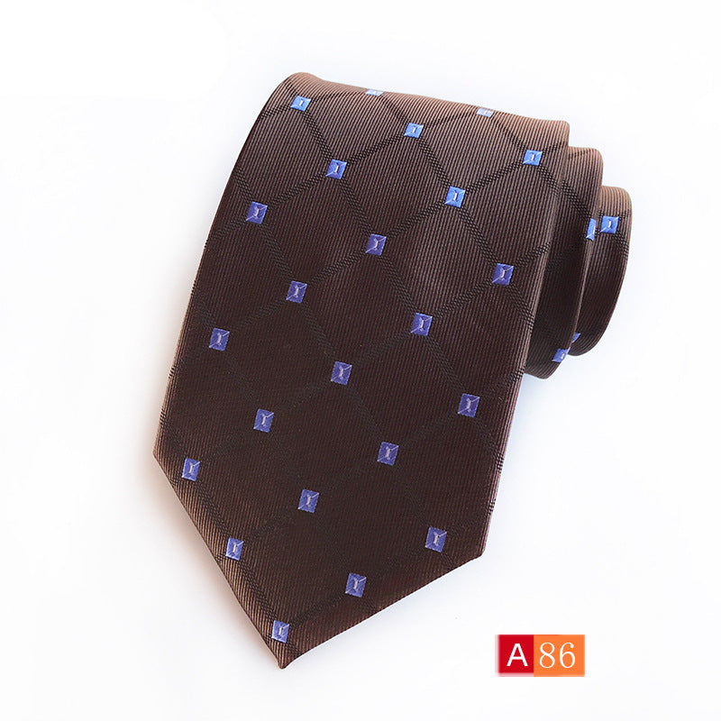 Men's Casual Formal Wear Polyester Jacquard Tie - ARCHSHOPE