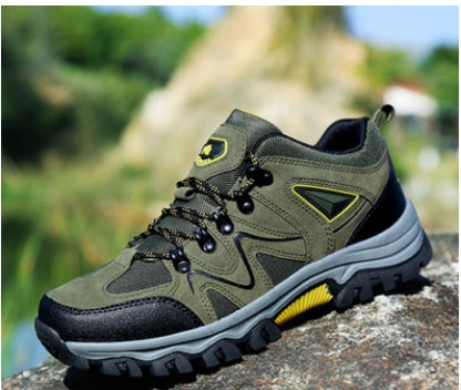 Outdoor Sports Men's Suede Low Top Hiking Shoes - ARCHSHOPE