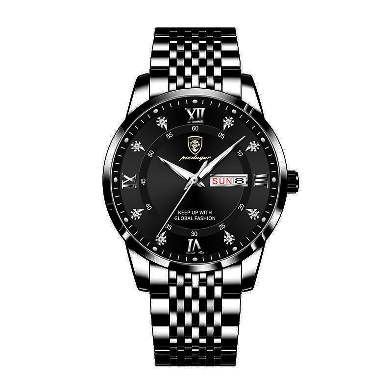 New Men's Watch Waterproof Luminous Calendar - ARCHSHOPE