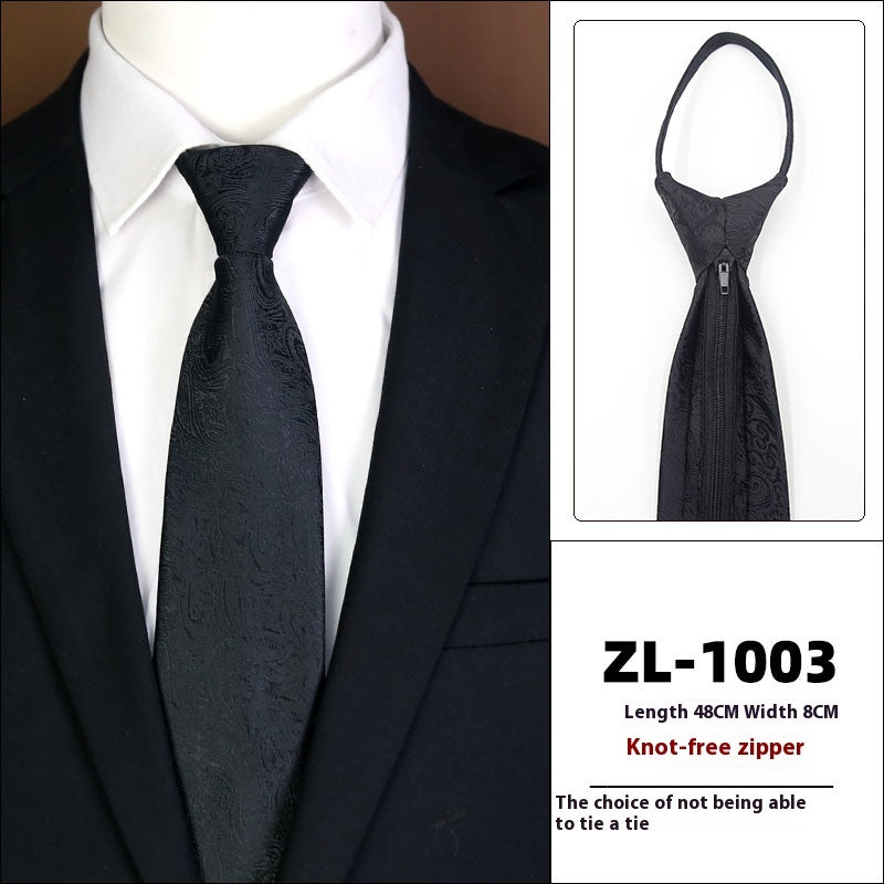 Men's Formal Wear Business Zipper Tie-free - ARCHSHOPE