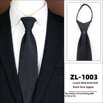 Men's Formal Wear Business Zipper Tie-free - ARCHSHOPE